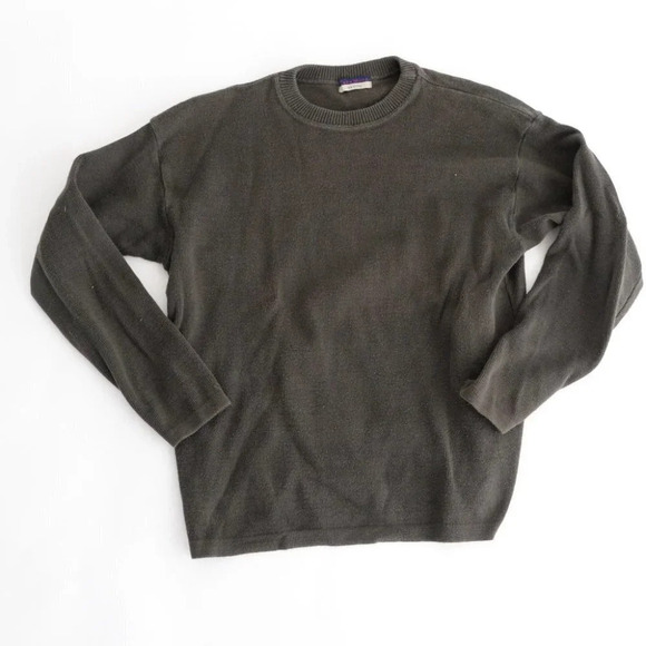 Italian Casa Moda Olive Green Knit Sweater Men's Medium?Unisex - Picture 2 of 11